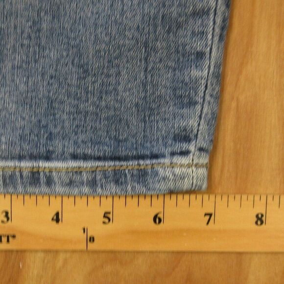 JUDY BLUE Boyfriend Fit Distressed Jeans JB82862MD Sz 14W Ripped Destroyed Denim - Picture 16 of 16